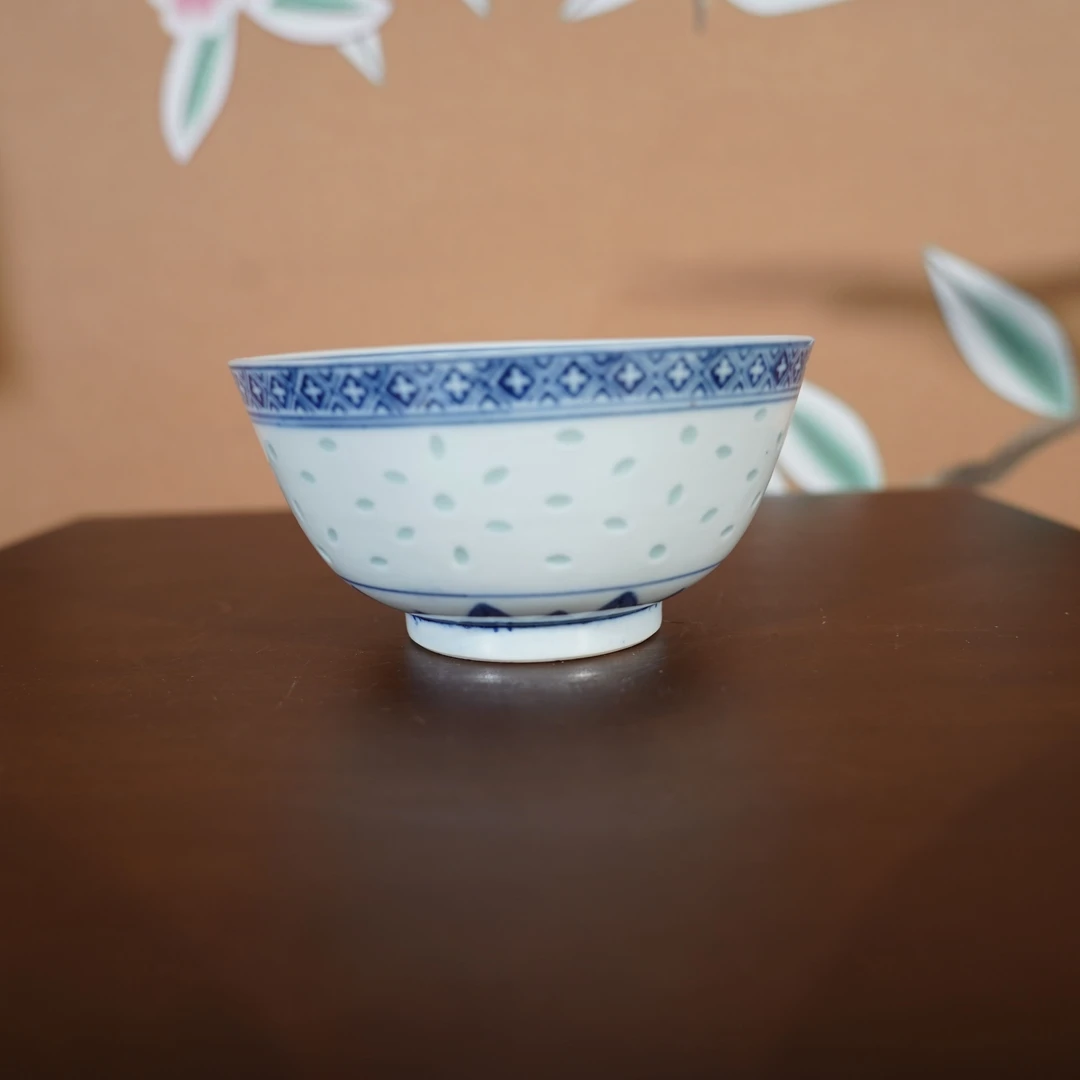 HX202302003清光绪玲珑瓷茶碗