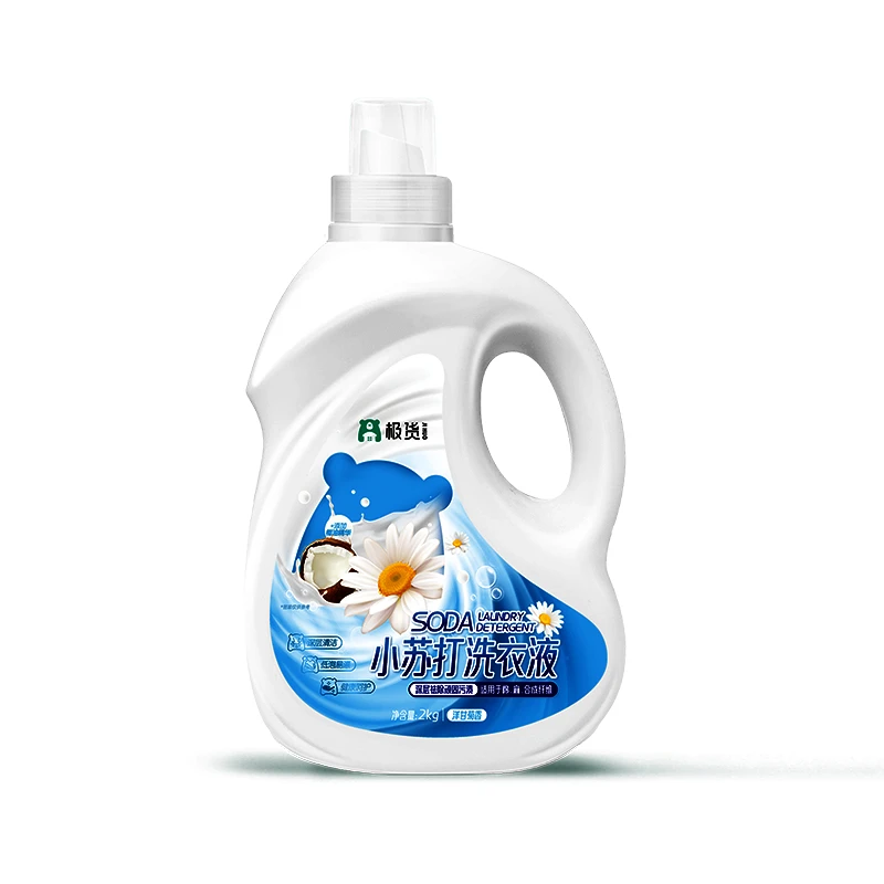极货 小苏打洗衣液 2kg*6瓶（洋甘菊香）
