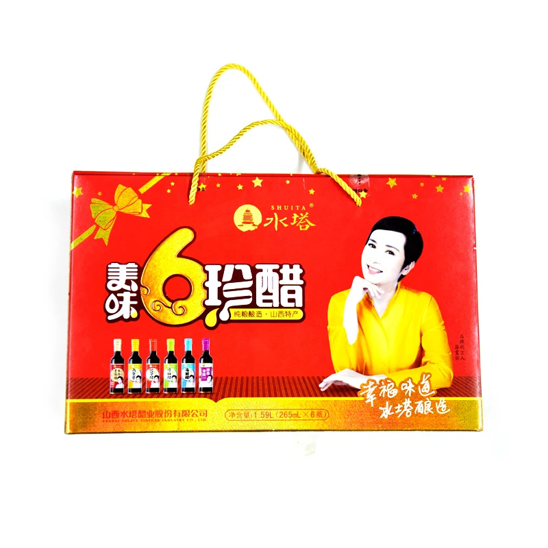 水塔六珍礼盒醋265ml*4/盒