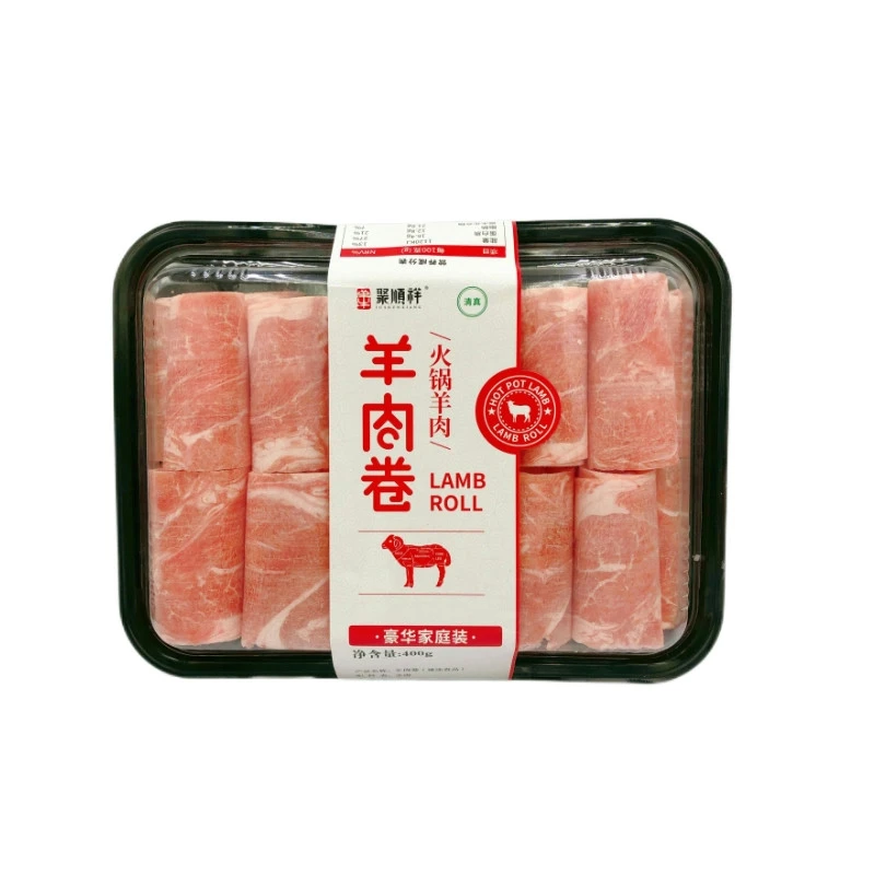 聚顺祥豪华家庭装羊肉卷400g