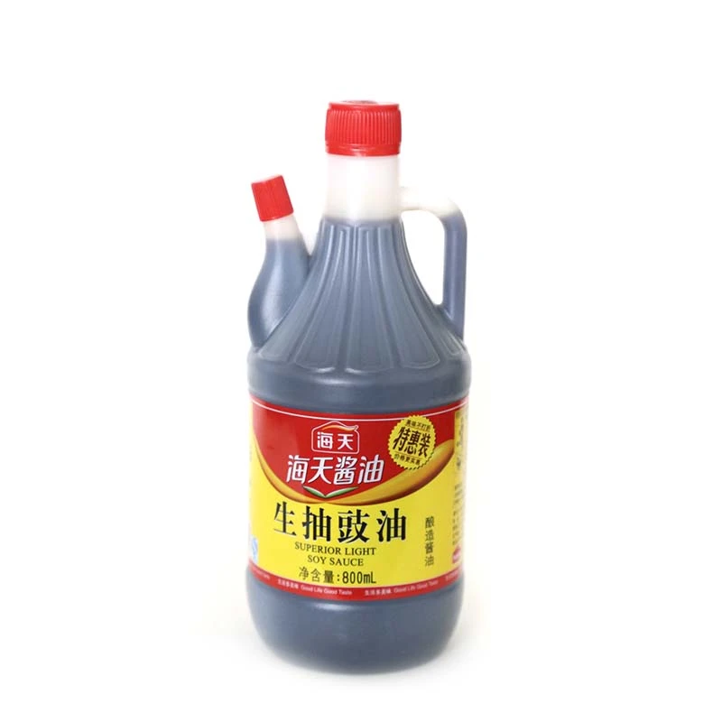 海天生抽豉油皇800ML/瓶