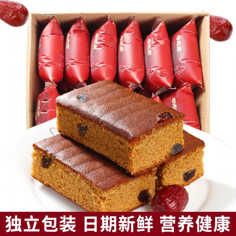 (小扬哥推荐)老北京枣糕早餐面包传统美食糕点心休闲零食小吃口味