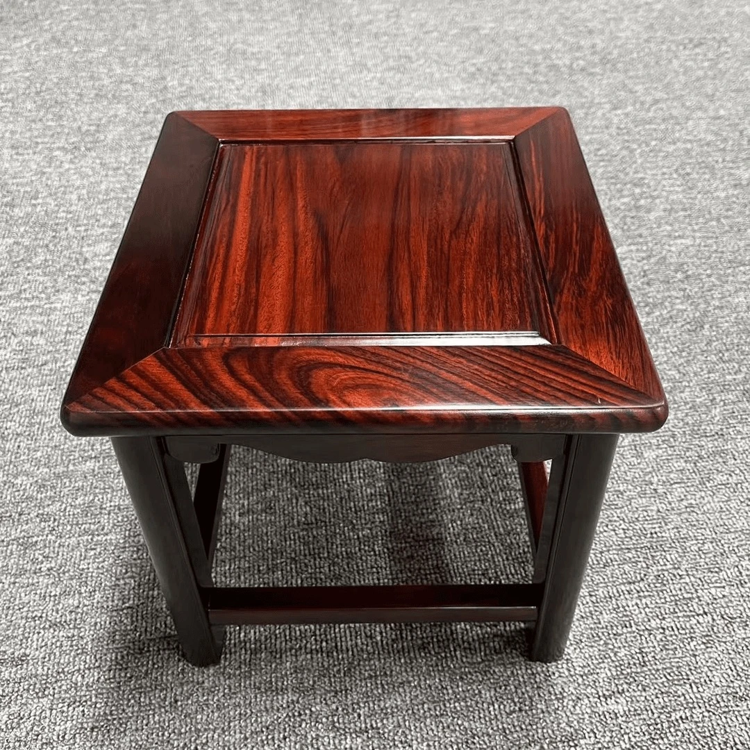 阔叶黄檀 黑酸枝 小方凳  子孙凳 发财凳