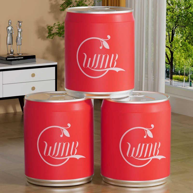 可乐垃圾桶家用大容量网红易拉罐带盖大号纸篓客厅厨房卫生间加厚