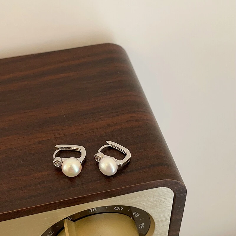 铜合金耳饰 AL5535复古精致耳扣简约时尚优雅气质百搭轻奢法式ins