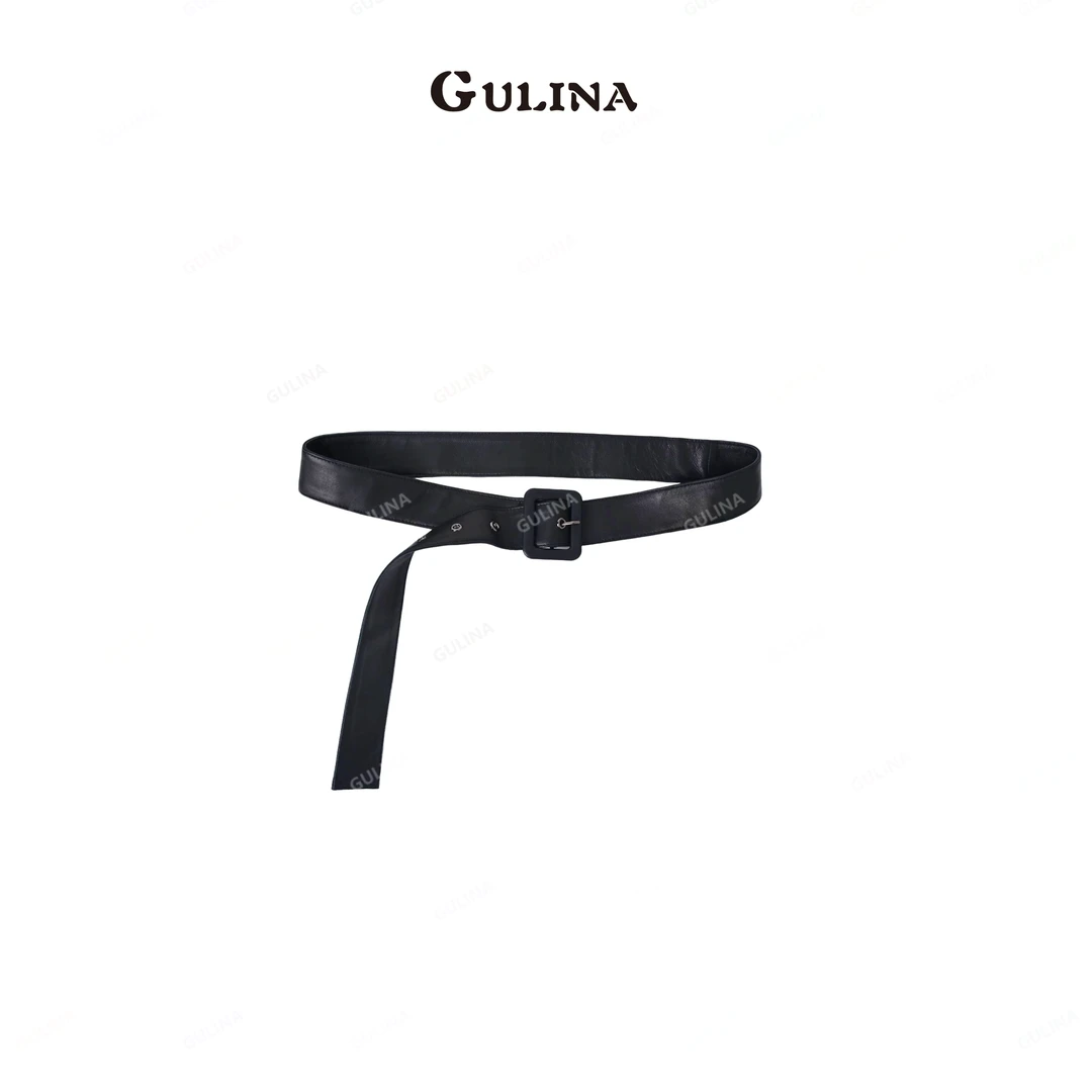 GULINA/娜姐 轻奢真皮装饰简约皮带 P1144