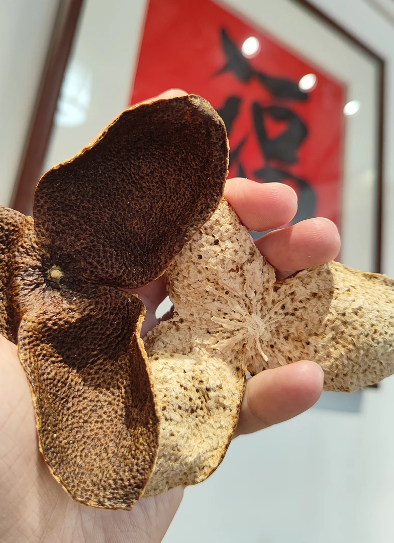 【口粮推荐】2019天马陈皮二红传统自然生晒泡茶煲汤口粮皮