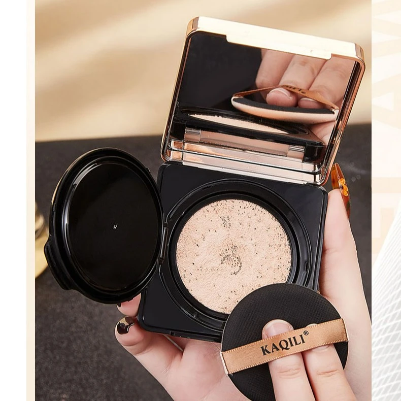 巧巧穿搭黑绷带丝滑气垫