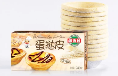 潮香村 蛋挞皮 240g/盒