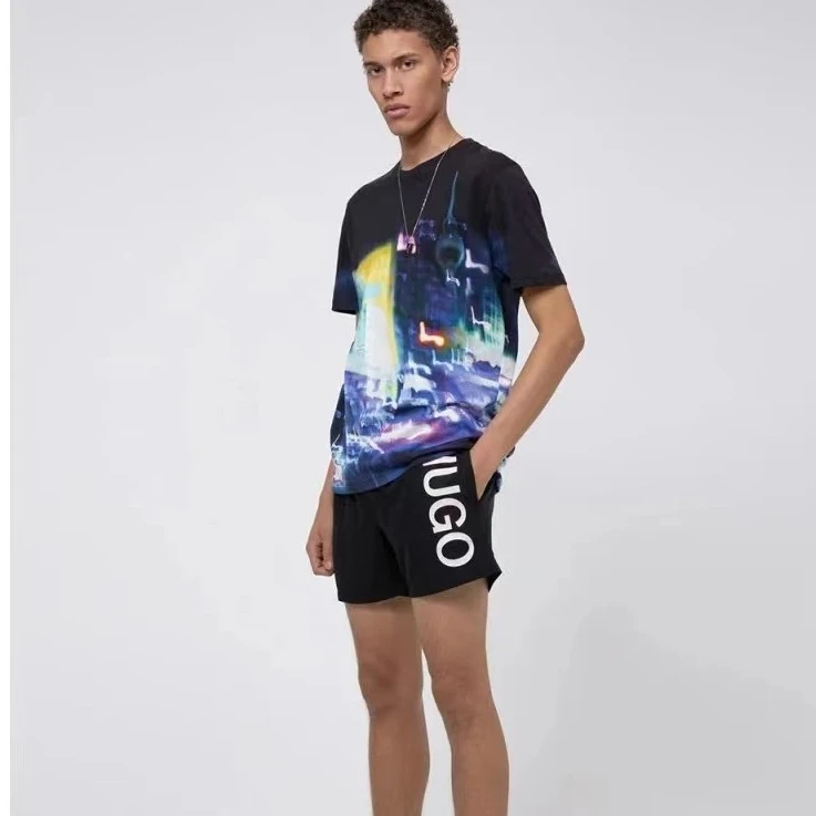 全新未使用 HugoBoss/雨果博斯 男士短袖公价1800