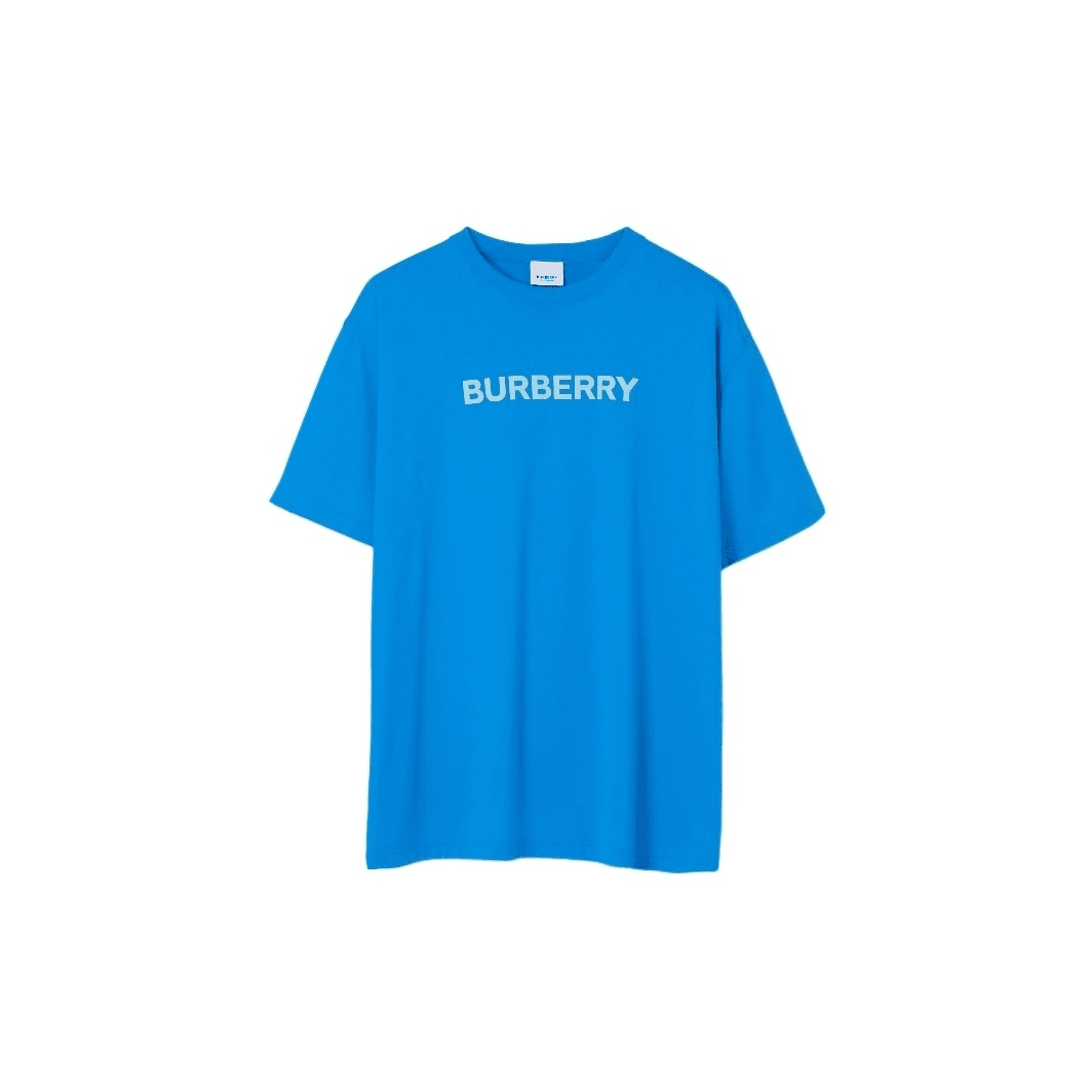 全新未使用 BURBERRY/博柏利 男士宽松大版型短袖公价3800