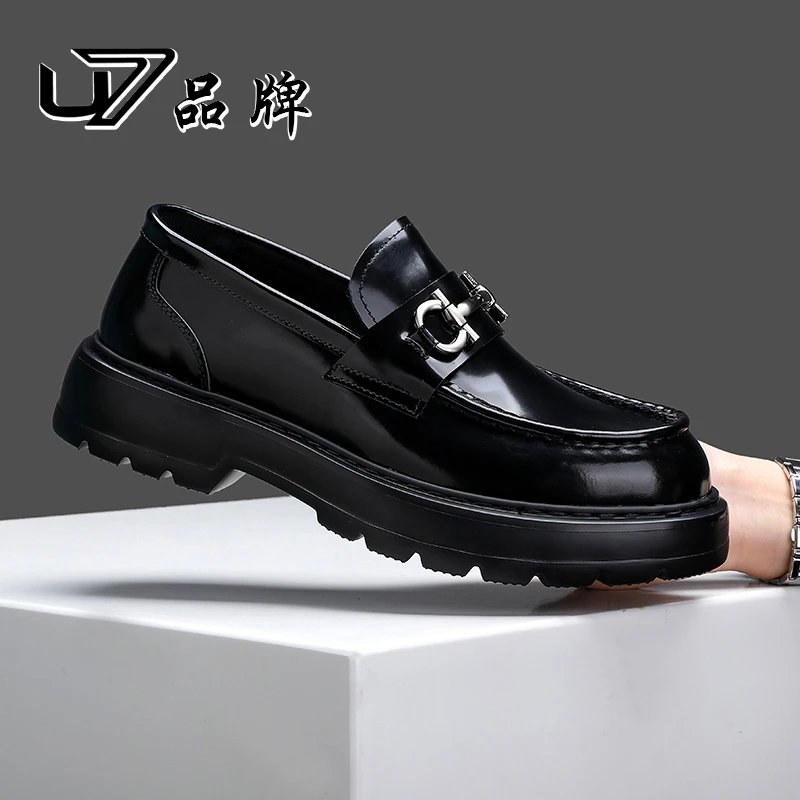 U7品牌男鞋  好鞋相伴  2025年新款真皮皮鞋时尚高端轻奢男鞋