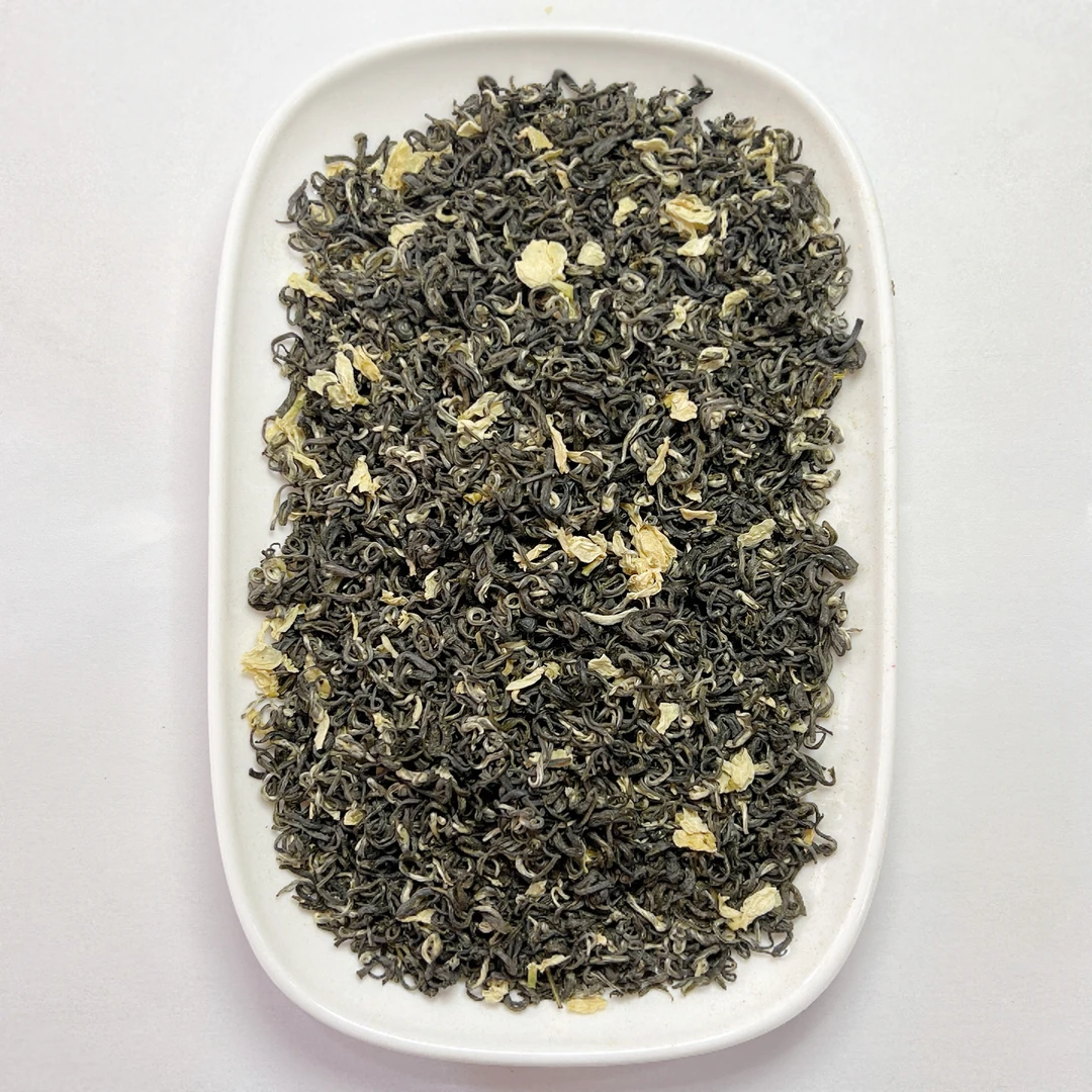 茉莉花茶一级飘雪浓香型茉莉花茶