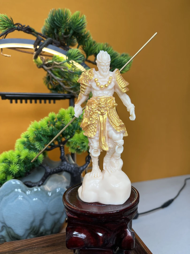 黑神话黑悟空菩提象牙果文玩盘玩雕刻（YNQT）