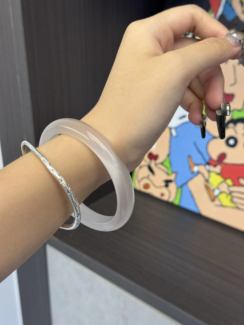 白月光百搭经典款仙女手镯 54圈口