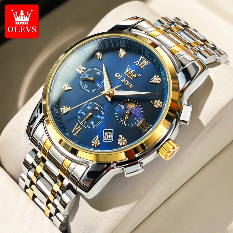 正品瑞士认证品牌手表潮流时尚全自动机械表夜光防水石英男表十大