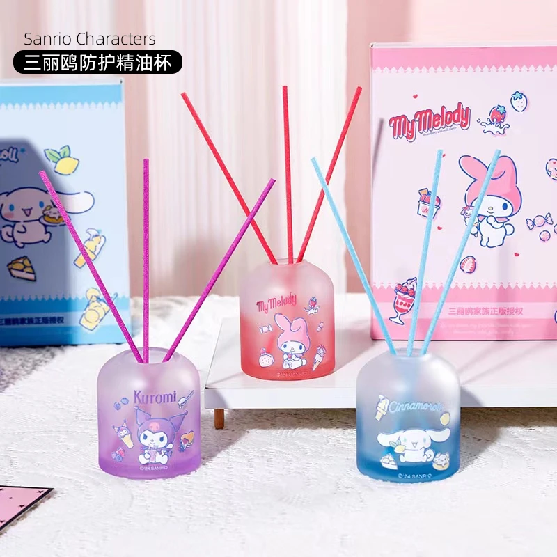 三丽鸥正版可爱防护精油香薰夏季室内防叮咬摆设80ml玉桂狗美乐蒂