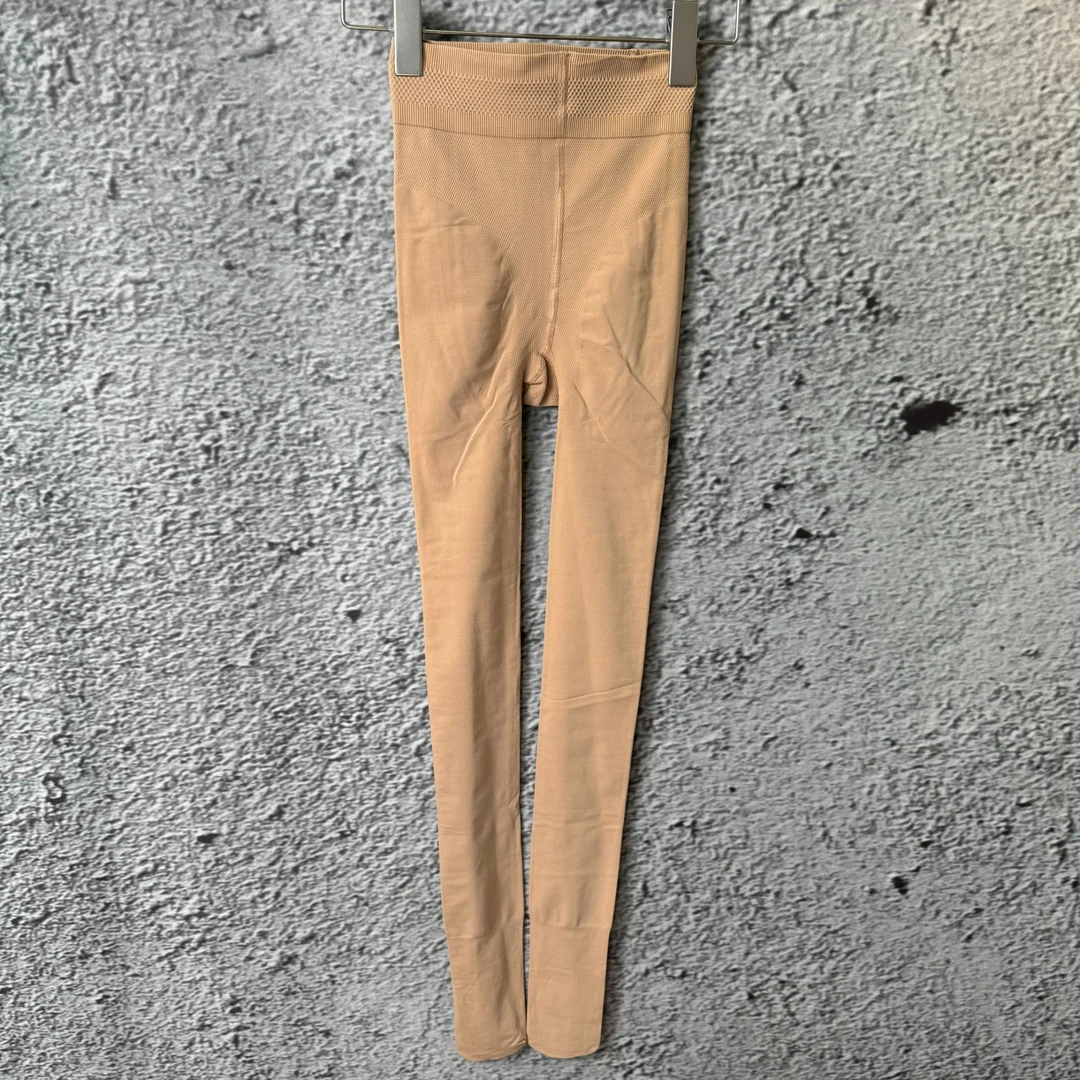 光腿神器塑形高奢不假腿蜜桃臀连脚透气塑身保暖打底袜芭比裤