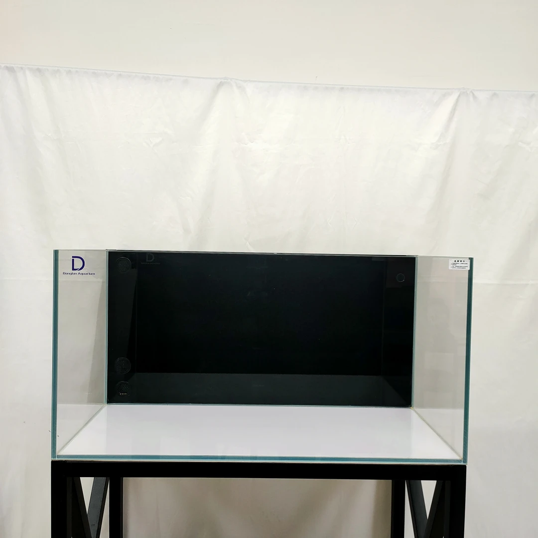 致爱系列70-80一体生态鱼缸金晶超白办公室家用免换水加厚玻璃