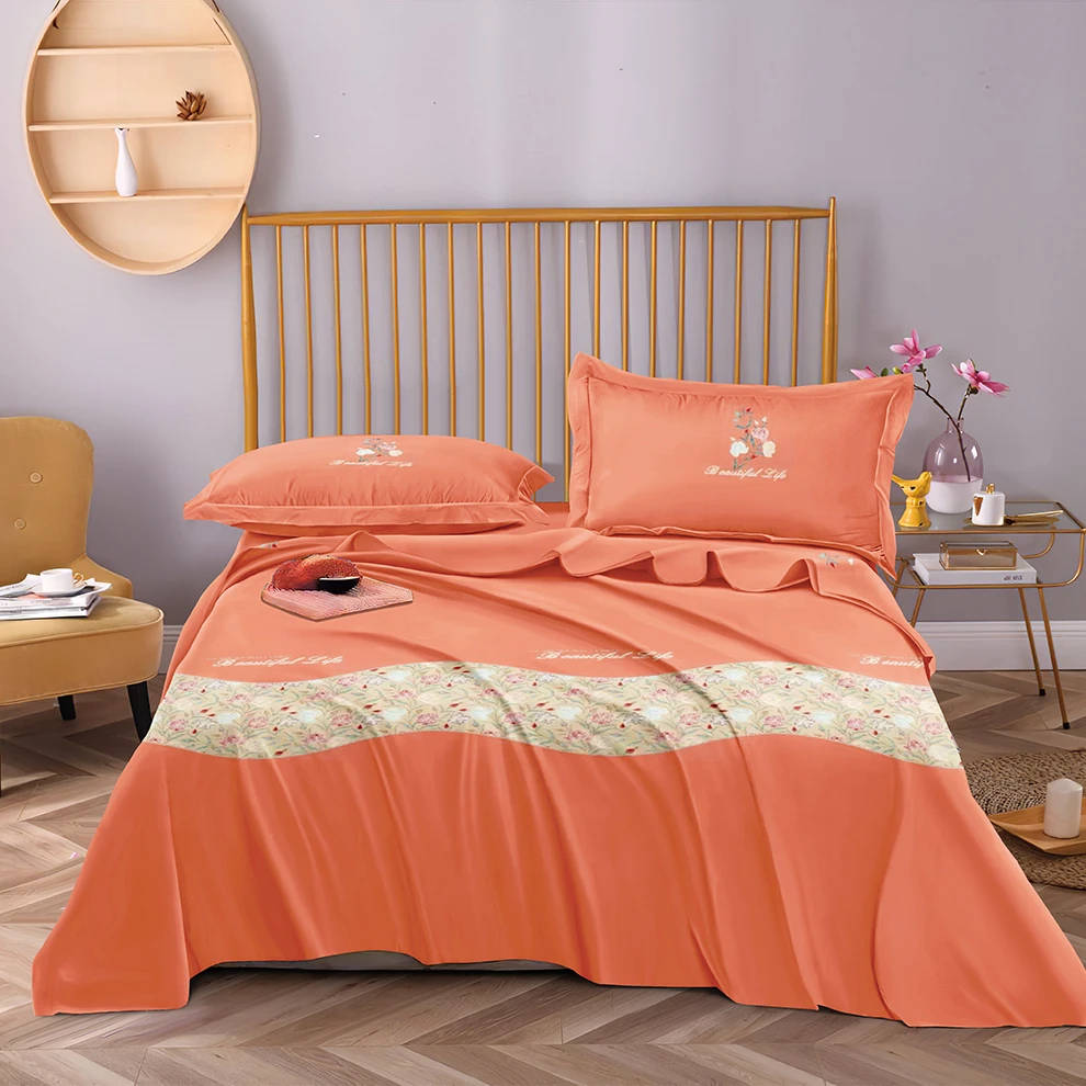 盛典花枝，双人床单，（200X230cm）