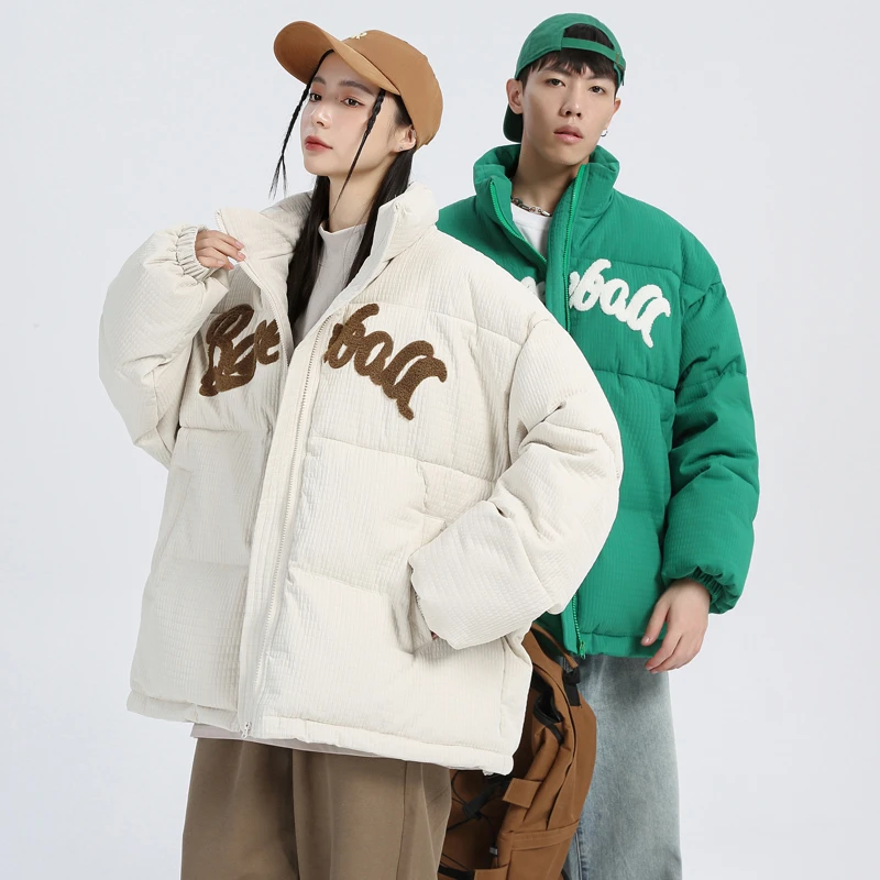面包棉服男款冬季加厚大码外套情侣冬装2025新款保暖棉衣男生袄子