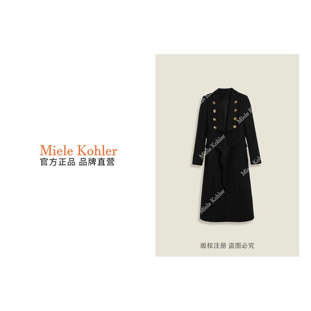 新款时尚复古高级感潮流双排扣长袖外套MKKQ88611【澳门小源同款】