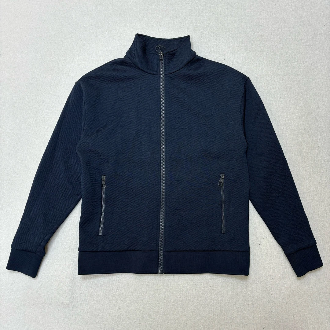 LOUIS VUITTON 路易威登/纯色休闲立领拉链夹克/尺码XS/99新/5564