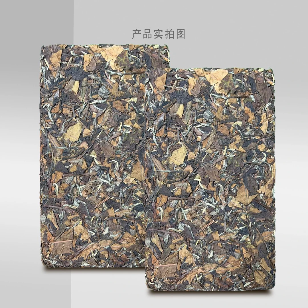 【梅家】柏柳村 · 2012年老白茶砖500g福鼎白茶老茶砖