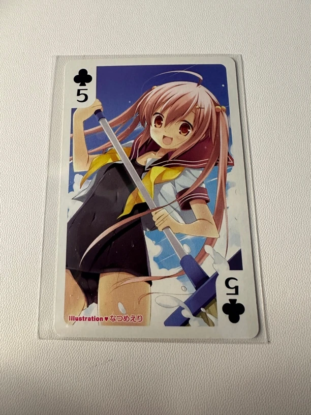 中古 日版 电击萌王 收藏扑克