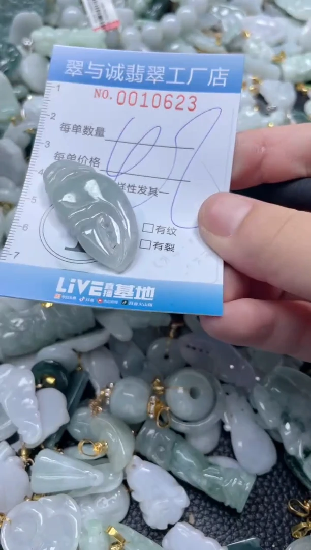 【闪购商品】翡翠挂件未镶嵌闪购0010623