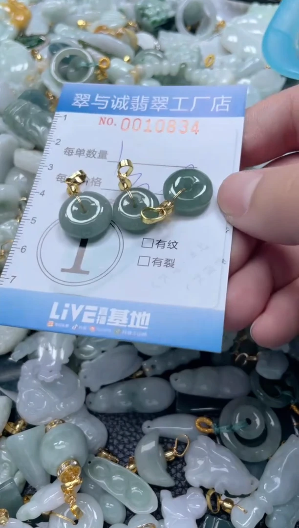 【闪购商品】翡翠挂件未镶嵌闪购0010834多样性发其一