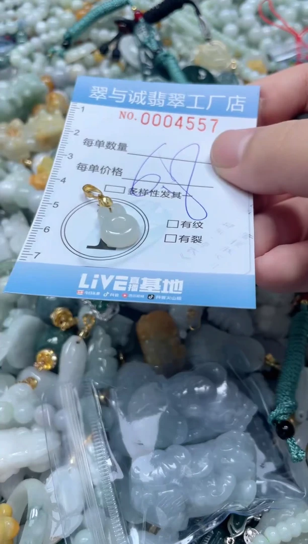 【闪购商品】翡翠挂件未镶嵌闪购0004557