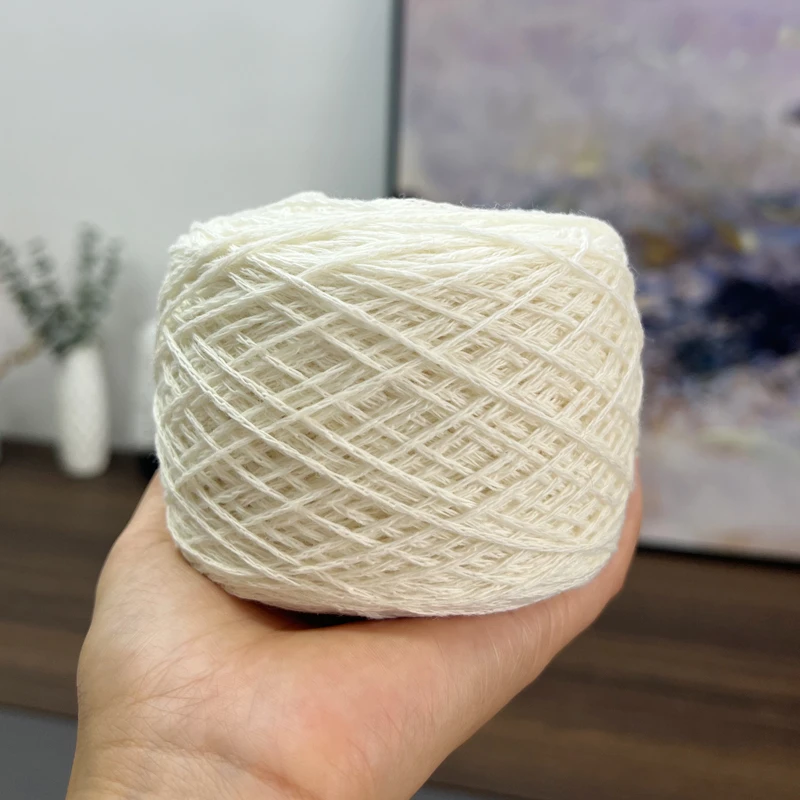 蒂安娜 邂逅链条纱纯羊毛手编线 中粗线贴身不扎 1团/2两