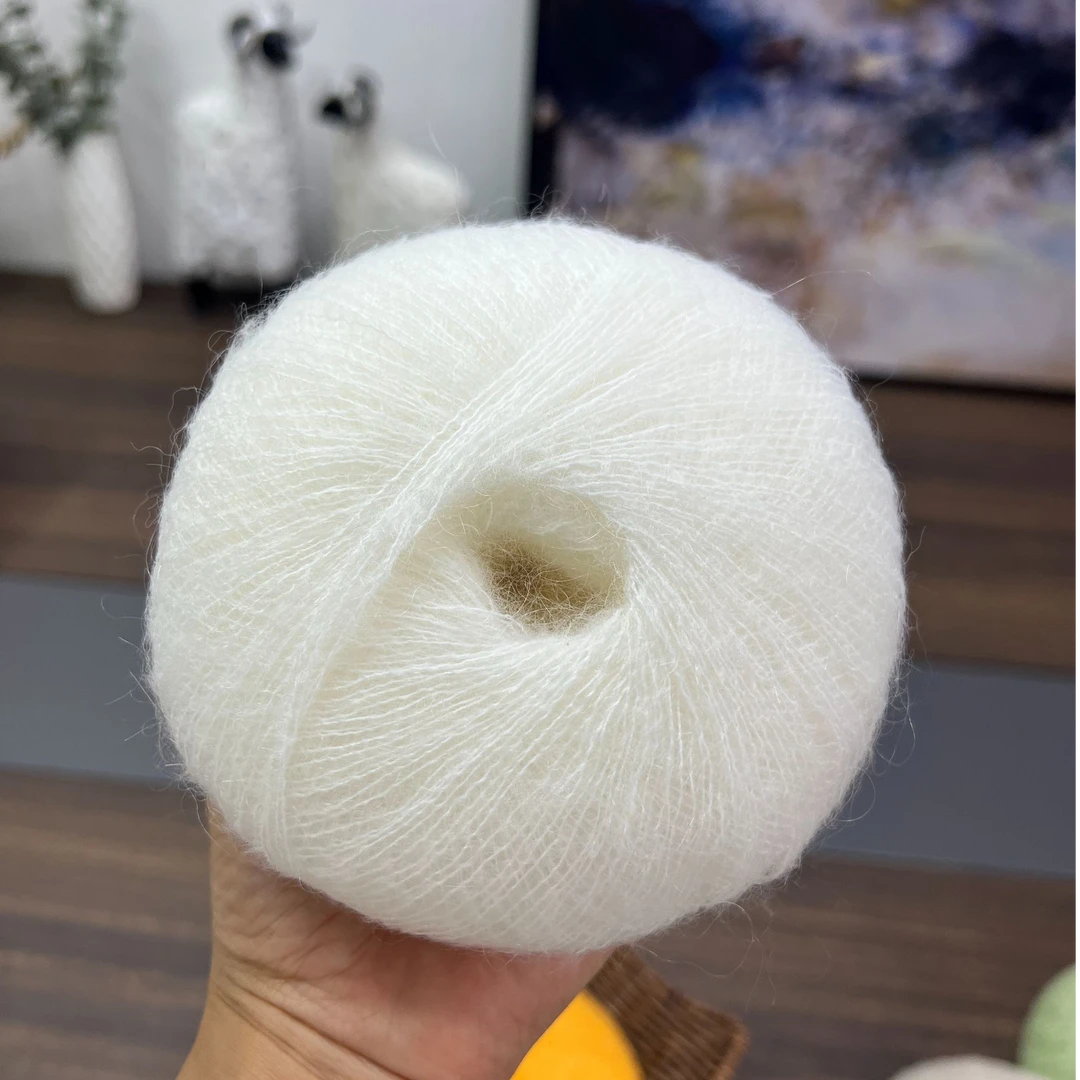 蚕丝马海毛  仙气十足