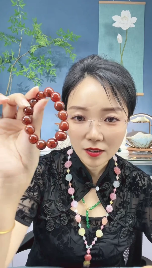 【闪购商品】玛瑙/玉髓手串未镶嵌龟背纹手串