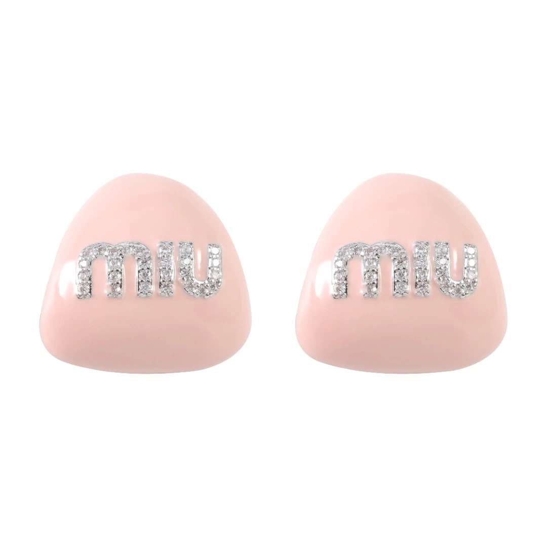 铜合金耳饰 滴釉时尚可爱百搭少女小众简约耳钉  G1982