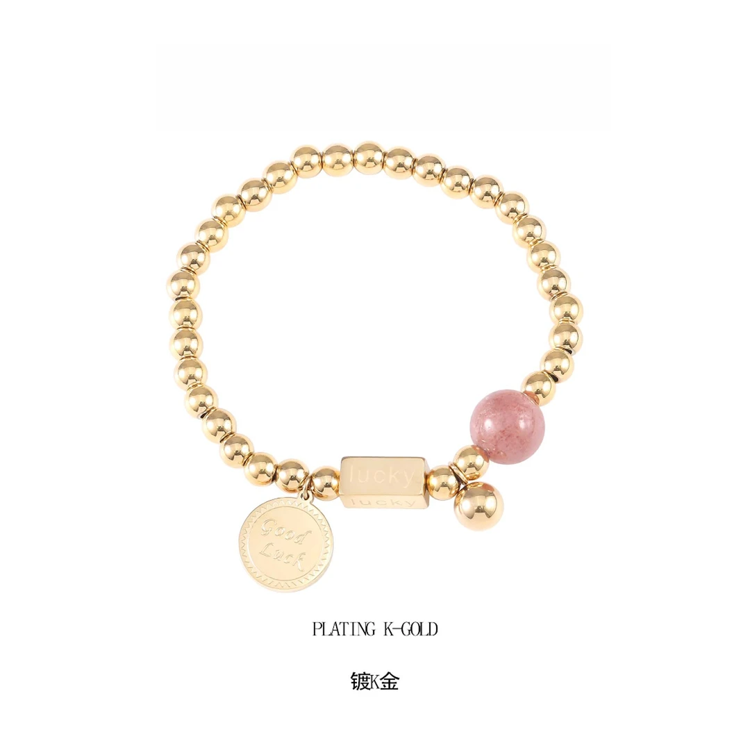 钛钢手链 简约气质轻奢时尚百搭小众手链  G2779