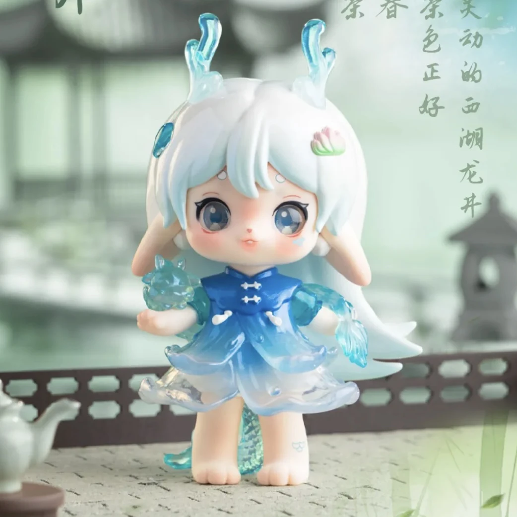 【拆盒】ruby茶仙坊系列潮玩盲盒手办