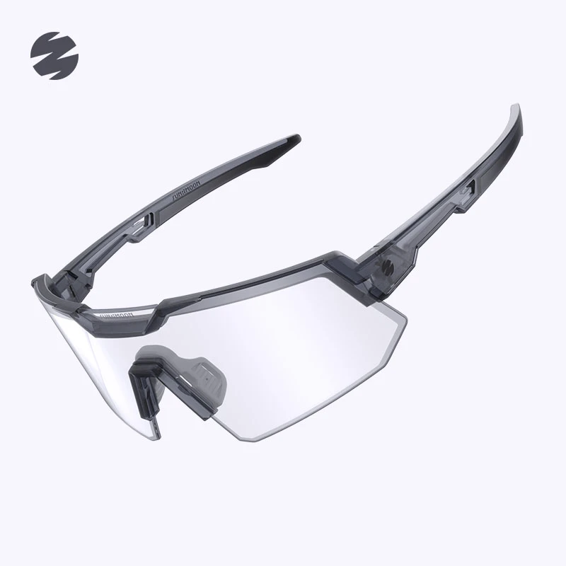 sunrimoon森瑞梦骑行眼镜女男款变色专业山地公路车防风护目镜