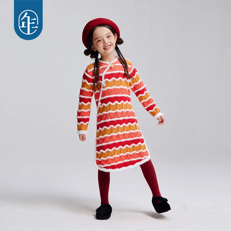 【打底袜】年衣女童袜子连体袜2024冬新款儿童百搭打底加绒保暖袜子