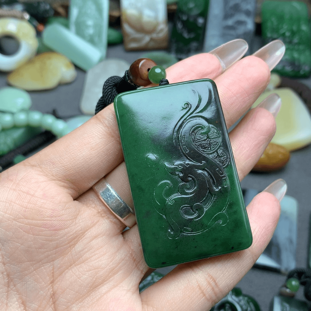 和田玉挂件未镶嵌李*呈