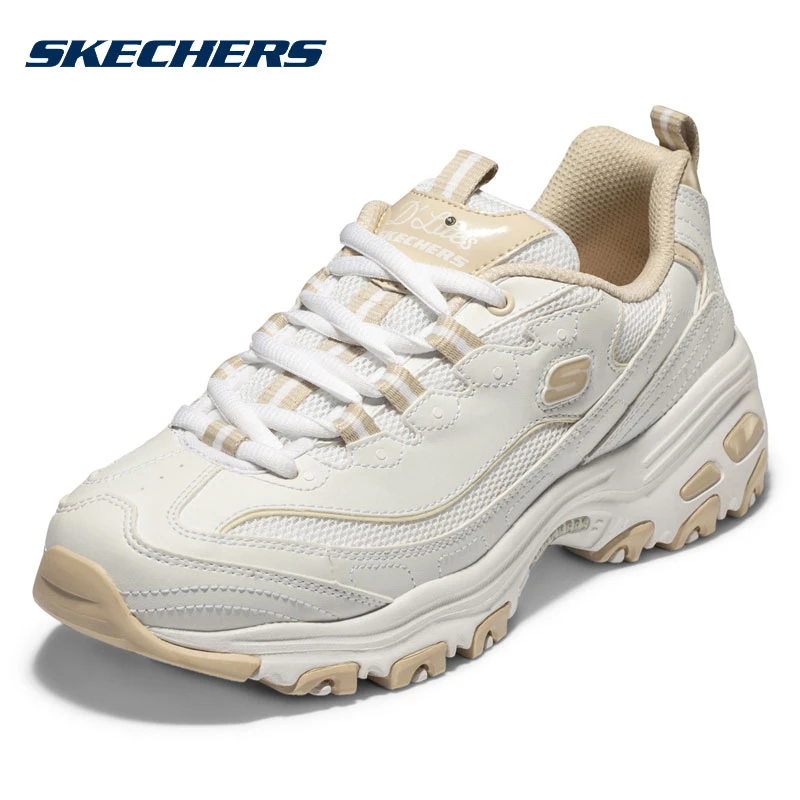 【达人专属】斯凯奇专柜款 女鞋熊猫鞋小甜豆缓震运动鞋休闲老爹鞋