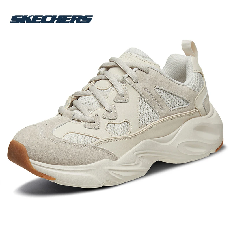 斯凯奇老爹鞋女鞋秋季新款缓震潮流熊猫鞋休闲轻便运动鞋跑步鞋