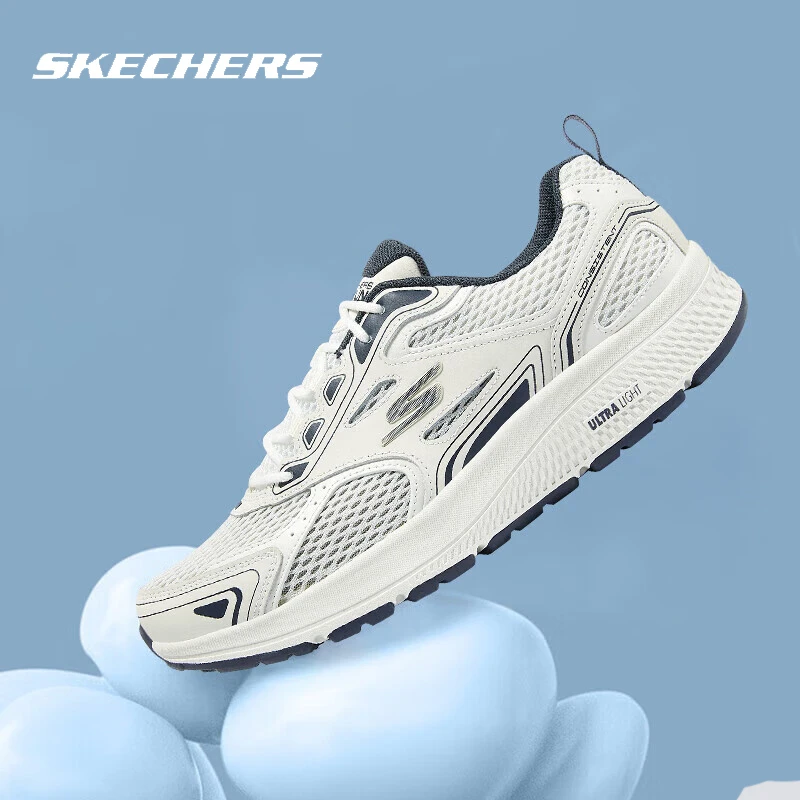 【人生跑鞋】斯凯奇男子跑步鞋秋季新款缓震运动鞋网面透气休闲鞋