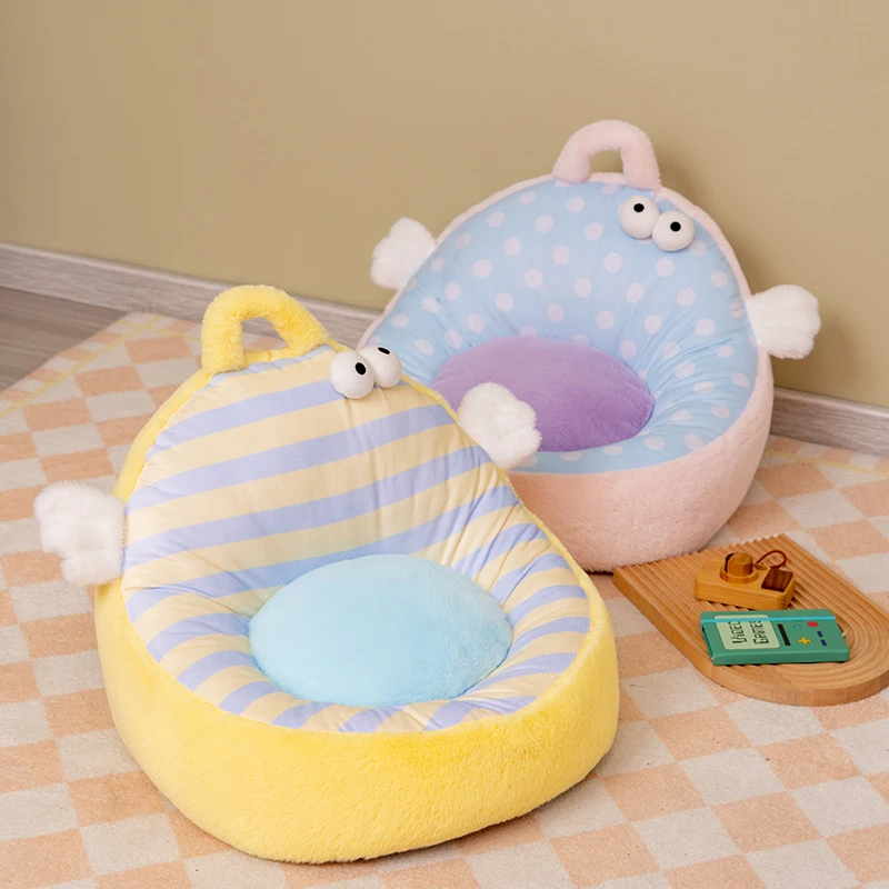 艾斯德多巴胺坐垫屁股垫冬季加厚靠背一体软垫子蒲团坐垫