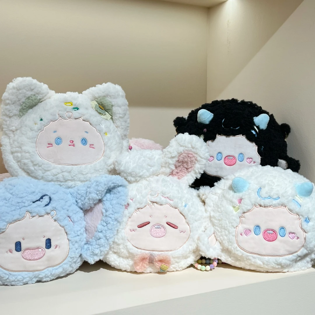 艾斯德baby系列治愈可爱卡通毛绒甜美链条包包