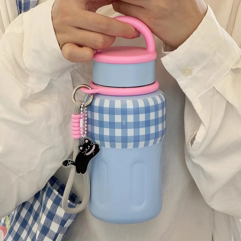 水杯保温杯女生2024新款高颜值大容量冰霸杯咖啡杯随行杯女款杯子