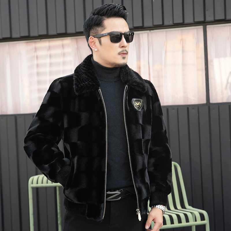 2023-年冬季新款加厚保暖男士外套（只到新疆发货）