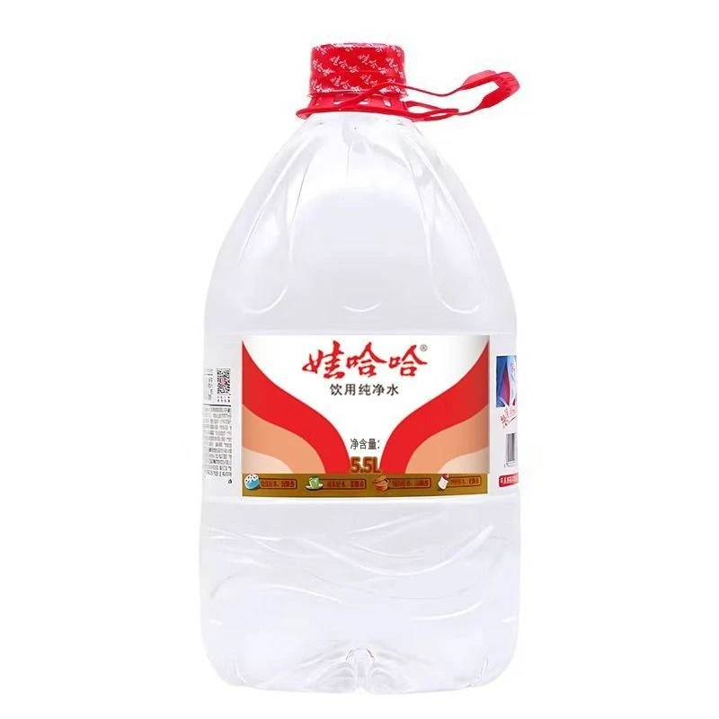 娃哈哈 饮用纯净水 5.5L*4桶 桶装水