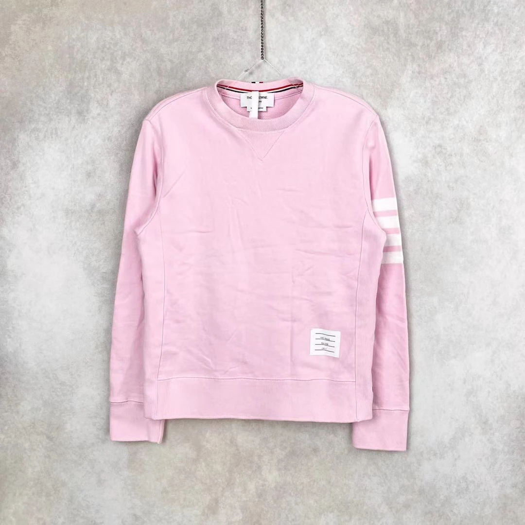20341 Thom browne tb 粉色四杠卫衣 2码 5400 无配件 95新